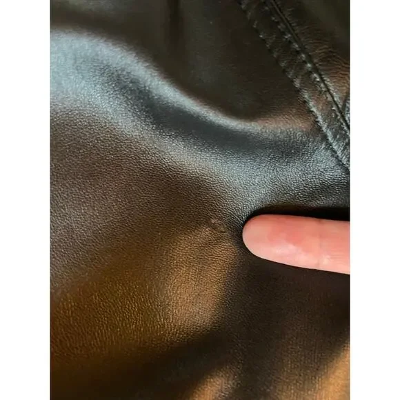 Leather trench coat, Centigrade brand , XL super soft, small repair cuff - Picture 8 of 10